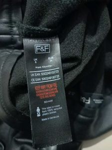 Sleek Black Faux leather Leggings Size 28-30