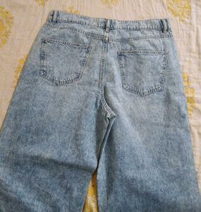 Blue Washed Pants