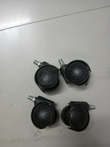 Set of 4 Black Swivel Casters wheel