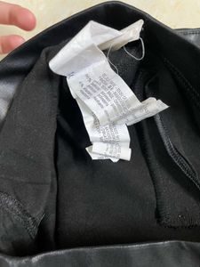 Zara Bootcut Leather Pants