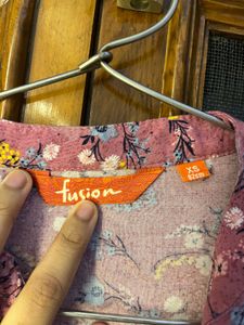Floral Print Tunic Top