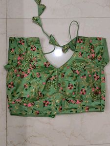 Green Lengha Choli