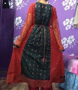 Frock With Dupatta