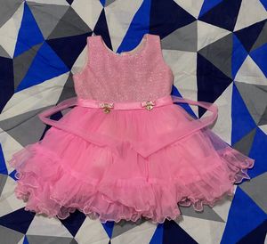 Pink Tulle Dress