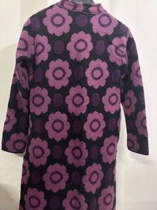 Floral Knit Tunic Kurti