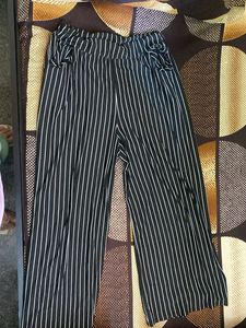 Striped Wide Leg Pants