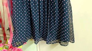 Polka Dot Fit &amp; Flare Dress💙💙💙💙