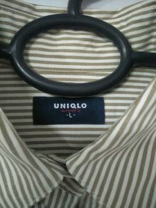 UNIQLO Pinstripe Shirt