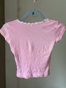 Square Neck Lace Top