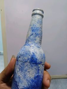 Artwork Bottel For Flower Pot Homemade