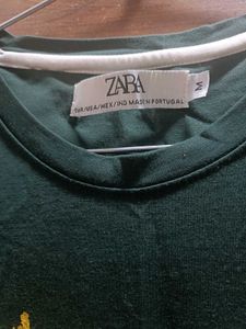 Zara Printed Graphic Tee - Size M