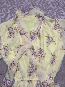 Floral Ruffle Maxi Dress