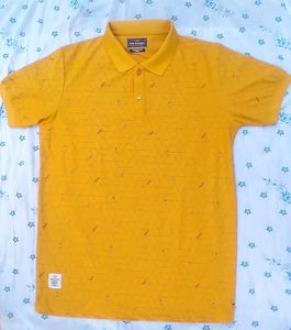 Mustard Polo T-Shirt