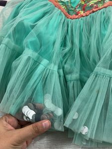 Mint Green Tulle Party Dress