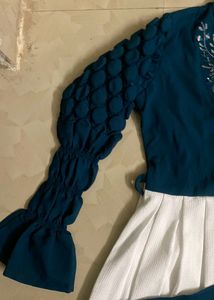 Bubble Sleeves Dress