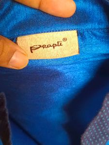 New Elegant Blue Kurta