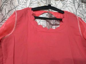 Georgette Kurta With Dupatta