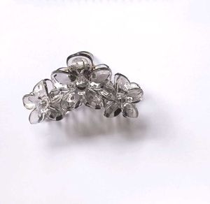 Elegant Crystal Flower Hair Clip