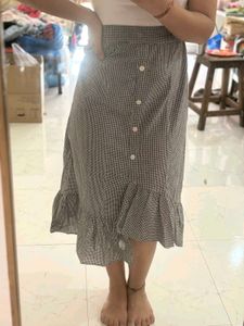Cute Gingham Skirt