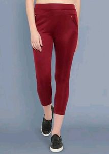 Women Regular Fit Slip On Cotton Jeggings