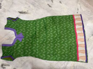Green Printed Kurti