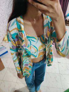 Colorful Print Top