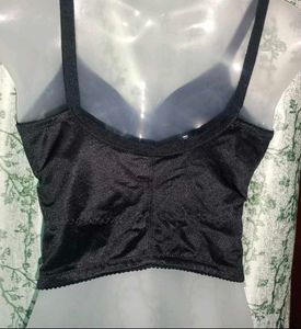 Vintage Black Corset Bra
