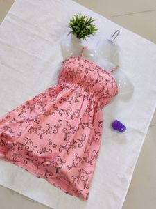 Pink Floral Sundress