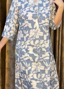 Rayon Floral Kurti