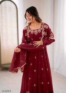 Anarkali Three Piece Set