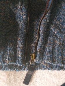 Kids Woolen Zipper
