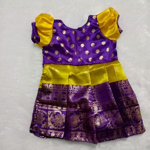 Baby Girls Ethnic Wear Frocks