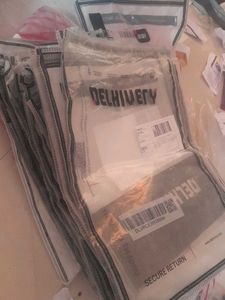 Like New  Shipping Bag