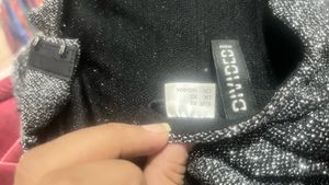 H AND M SHIMMERY BODYSUIT