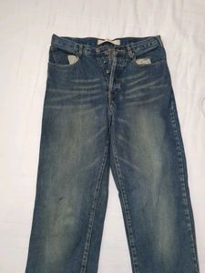 Denim Blue Washed Jeans