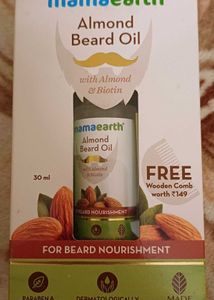 MAMAEARTH ALMOND BEARD OIL