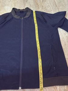 Navy Blue Bomber Jacket