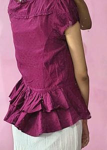 Y2k Purple Top