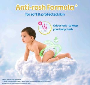 Pant Style Baby Diapers +  Free  Feather Diaper
