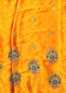 Elegant Embroidered Saree🌼❤️