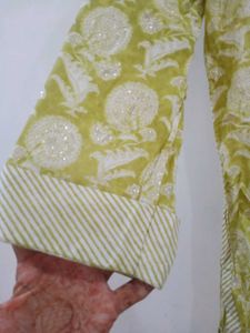 Elegant Green Kurta