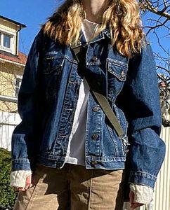 Dark Wash Denim Jacket Unisex