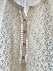 Soch elegant white kurta with sequins