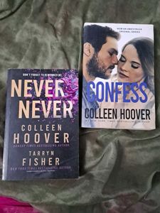 Colleen Hoover Combo( Never Neve R, Confess)