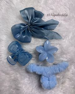 Blue Hair Clip Set🌊