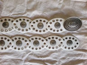 Y2k Vintage Disc Buckle Belt