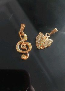 Sparkling Music & Butterfly Pendants