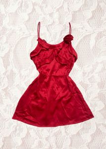 Red chic mini Dress