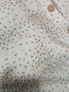 Floral Sundress with Buttons