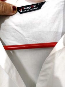 White Top 🤍pure cotton ✅